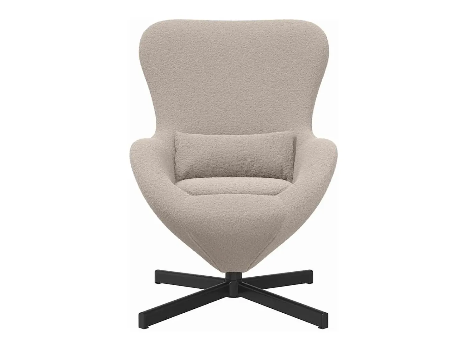 Poltrona* Cadeira Relax | Cadeira ovo Cinzento-claro 63x73x90 cm SHL342391 Cinzento claro