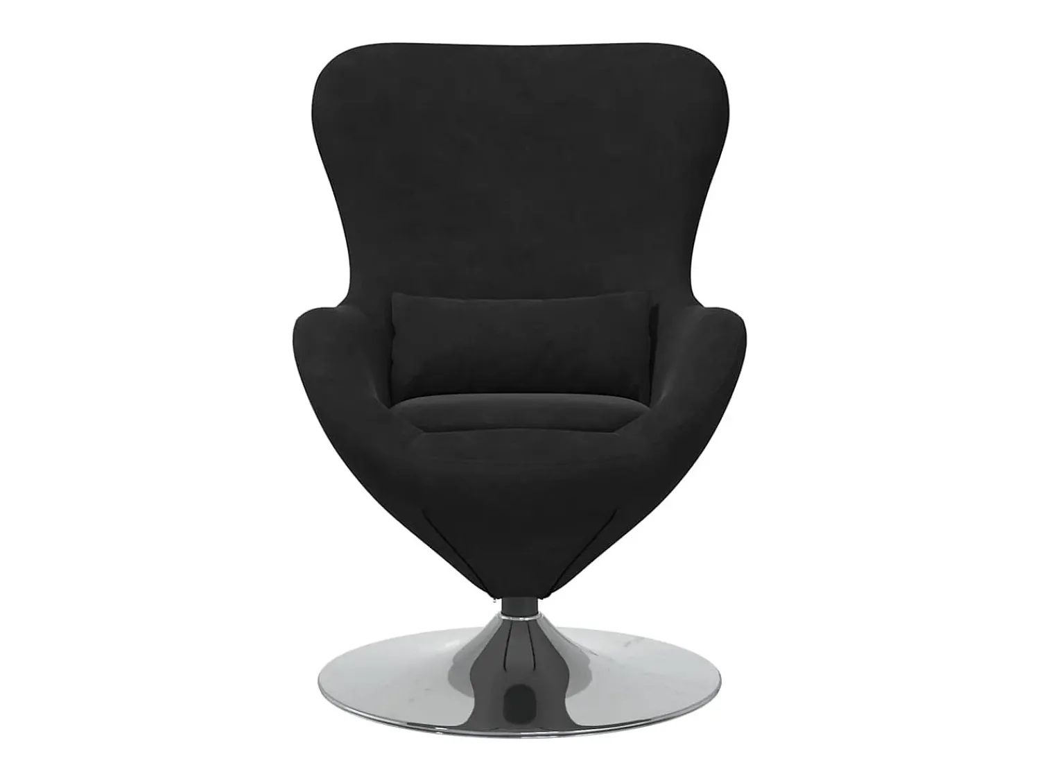 Sale Cadeira Relax | Cadeira ovo 63x73x90 cm Veludo SHL704547 Preto