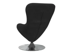 Sale Cadeira Relax | Cadeira ovo 63x73x90 cm Veludo SHL704547 Preto