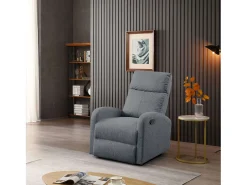Hot Venprodin Cadeira Relax Reclinável 730X965X950 Cinza Cinzento