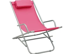Poltrona| Cadeiras de baloiço 2 pcs aço PT989330 Rosa
