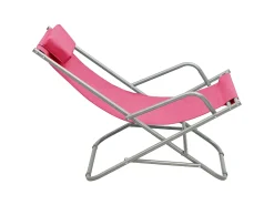 Poltrona| Cadeiras de baloiço 2 pcs aço PT989330 Rosa