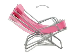 Poltrona| Cadeiras de baloiço 2 pcs aço PT989330 Rosa