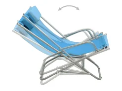 Clearance Cadeiras de baloiço 2 pcs aço PT809707 Azul