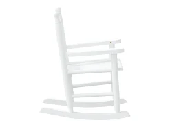 Discount vidaxl Cadeiras de baloiço infantis 2 pcs álamo maciço Branco