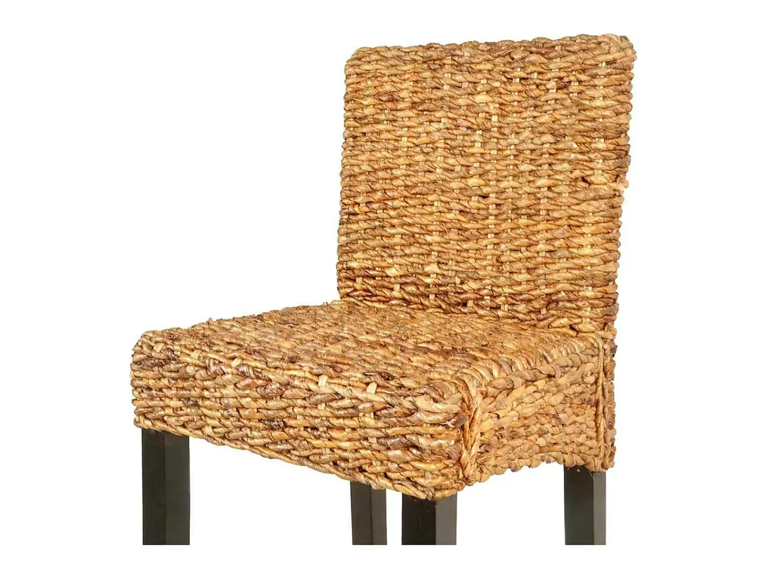 Sale vidaxl Cadeiras de bar 2 pcs abacá Castanho