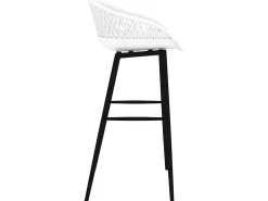Clearance Cadeiras de bar 4 pcs PT842151 Branco