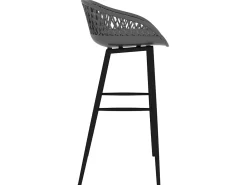 Banco* Cadeiras de bar 2 pcs PT805939 Cinzento