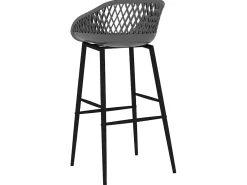 Banco* Cadeiras de bar 2 pcs PT805939 Cinzento