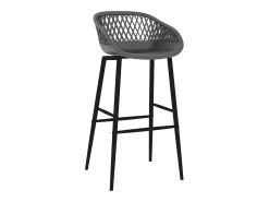 Banco|vidaxl Cadeiras de bar 2 pcs Cinzento