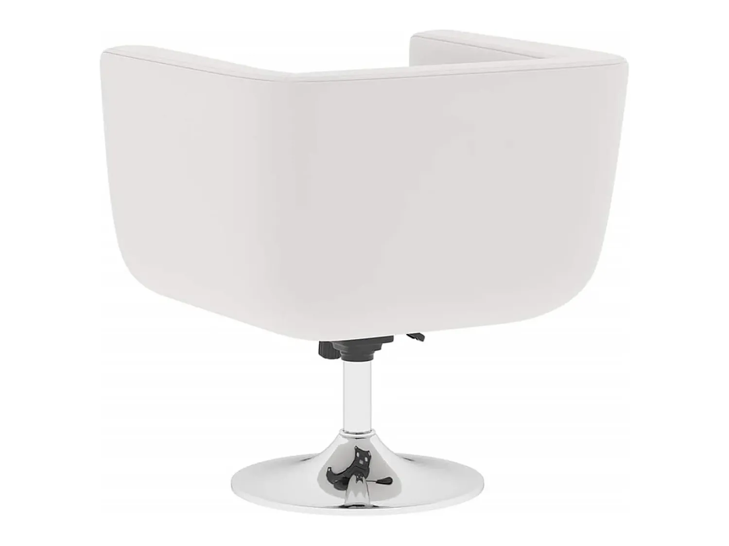 Poltrona|vidaxl Cadeiras de bar 2 pcs couro artificial Branco