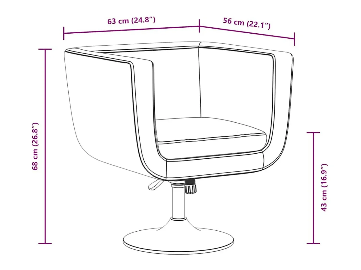 Poltrona|vidaxl Cadeiras de bar 2 pcs couro artificial Branco