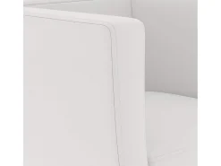 Poltrona|vidaxl Cadeiras de bar 2 pcs couro artificial Branco