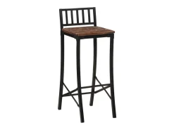 Banco* Cadeiras de bar 4 pcs madeira recuperada maciça PT818770 Multicor