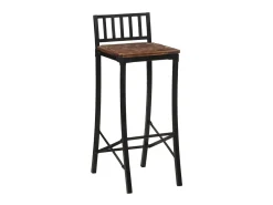 Outlet Cadeiras de bar 2 pcs madeira recuperada maciça PT159792 Multicor