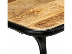 Hot vidaxl Cadeiras de bar 2 pcs madeira de mangueira maciça Castanho
