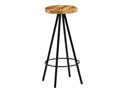 Sale Cadeiras de bar 2 pcs madeira de mangueira maciça PT868821 Castanho