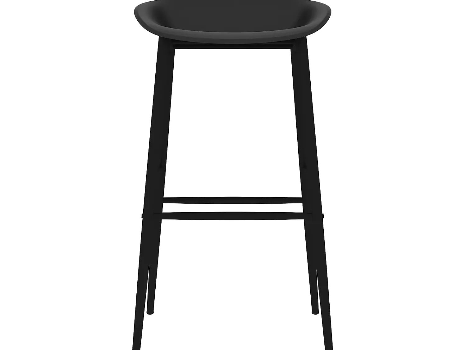 Banco* Cadeiras de bar 4 pcs PT731349 Preto