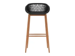 Banco* Cadeiras de bar 2 pcs PT188192 Preto