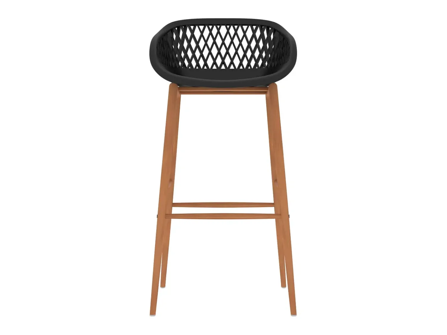 Banco* Cadeiras de bar 2 pcs PT188192 Preto