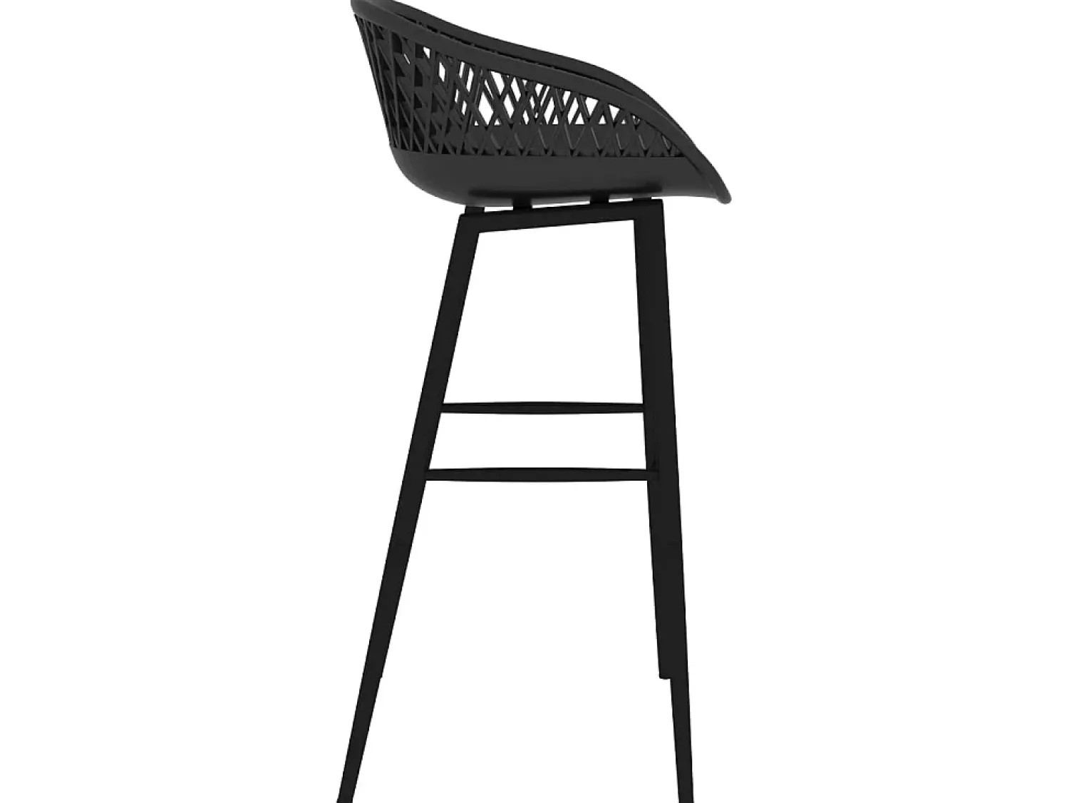 Online Cadeiras de bar 4 pcs PT916351 Preto