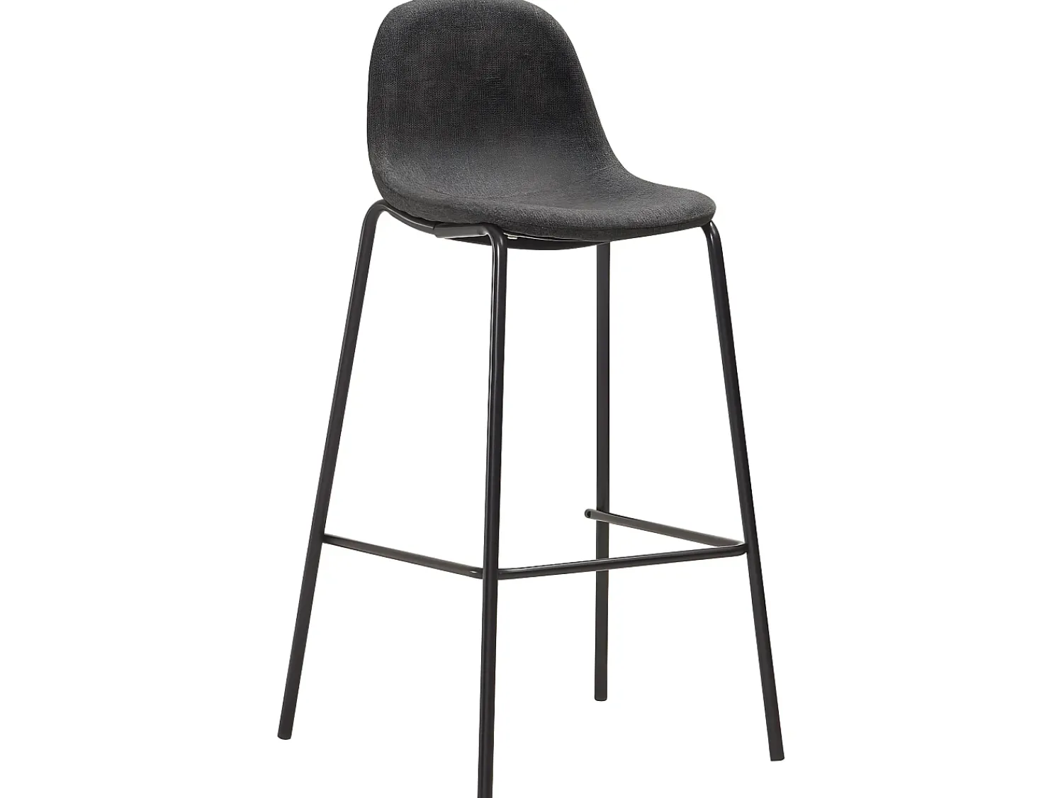 Banco| Cadeiras de bar 4 pcs tecido -escuro PT754944 Cinzento