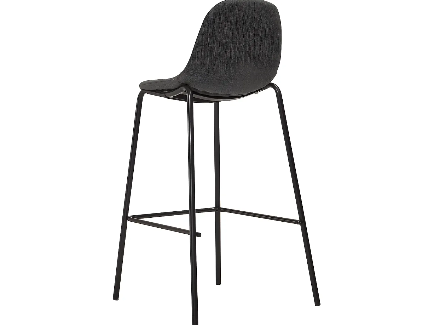 Banco| Cadeiras de bar 4 pcs tecido -escuro PT754944 Cinzento