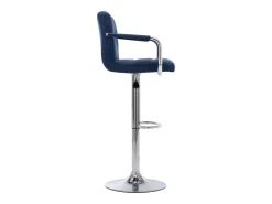 Online vidaxl Cadeiras de bar 2 pcs tecido Azul
