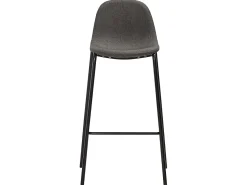 Banco| Cadeiras de bar 2 pcs tecido -escuro PT182493 Cinzento