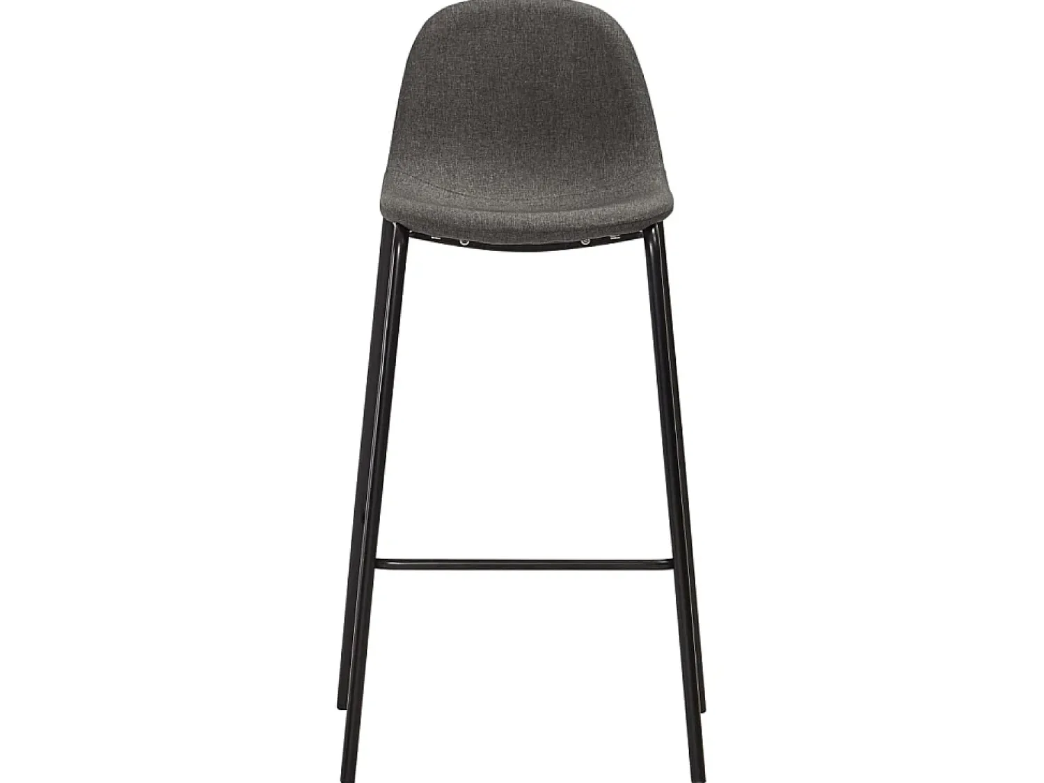 Banco| Cadeiras de bar 2 pcs tecido -escuro PT182493 Cinzento
