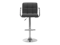 Banco* Cadeiras de bar 2 pcs tecido -escuro PT286990 Cinzento
