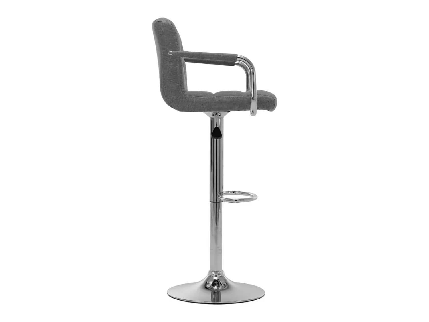 vidaxl Cadeiras de bar 2 pcs tecido -claro^ Banco
