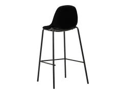 Outlet Cadeiras de bar 2 pcs tecido PT504699 Preto