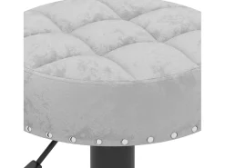 Banco*vidaxl Cadeiras de bar 2 pcs veludo Cinzento