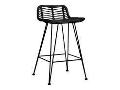 vidaxl Cadeiras de bar 2 pcs vime^ Banco