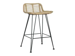 Sale Cadeiras de bar 2 pcs vime genuíno PT266902 Castanho