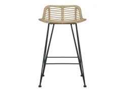 Sale Cadeiras de bar 2 pcs vime genuíno PT266902 Castanho
