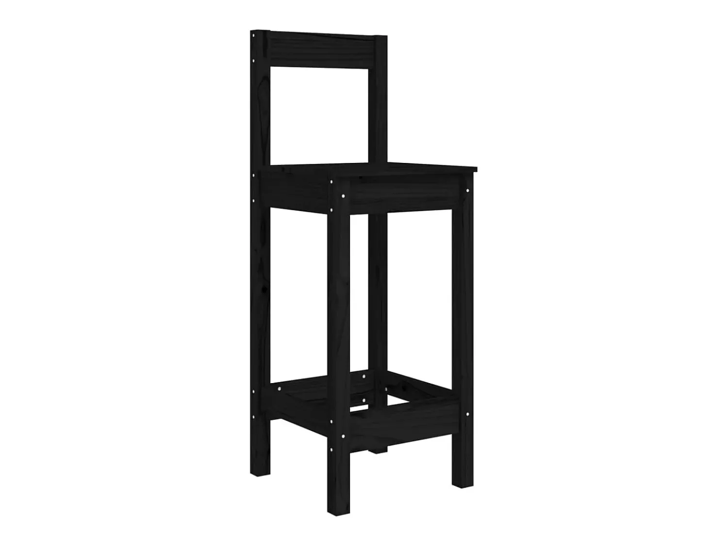Cadeiras de bar 2 pcs 40x41,5x112 cm pinho maciço PT425444^ Banco