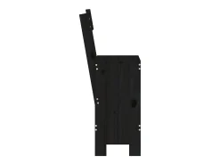Cadeiras de bar 2 pcs 40x48,5x115,5 cm pinho maciço PT500290^ Banco
