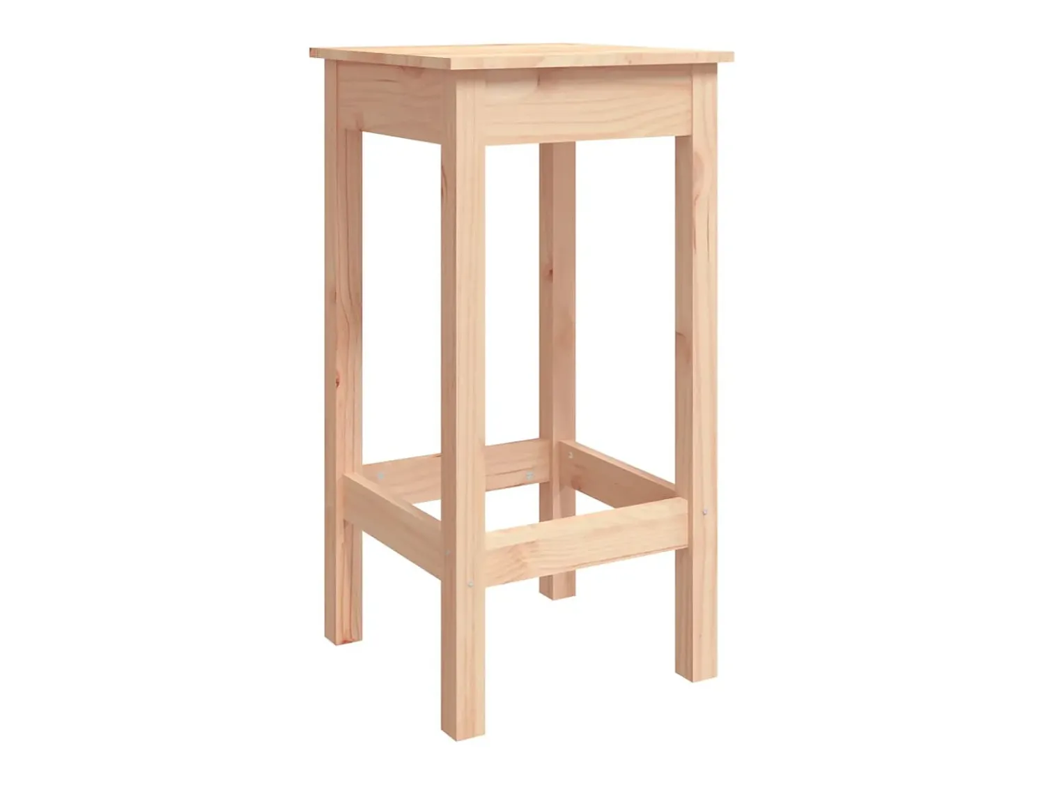 Sale Cadeiras de bar 2 pcs 40x40x78 cm madeira de pinho maciça PT495323 Castanho