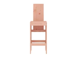 Banco| Cadeiras de bar 2 pcs 40x42x120 cm madeira de douglas maciça PT818310 Castanho