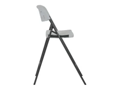 Banco* Cadeiras de bar dobráveis 2 pcs PEAD e aço PT226094 Branco