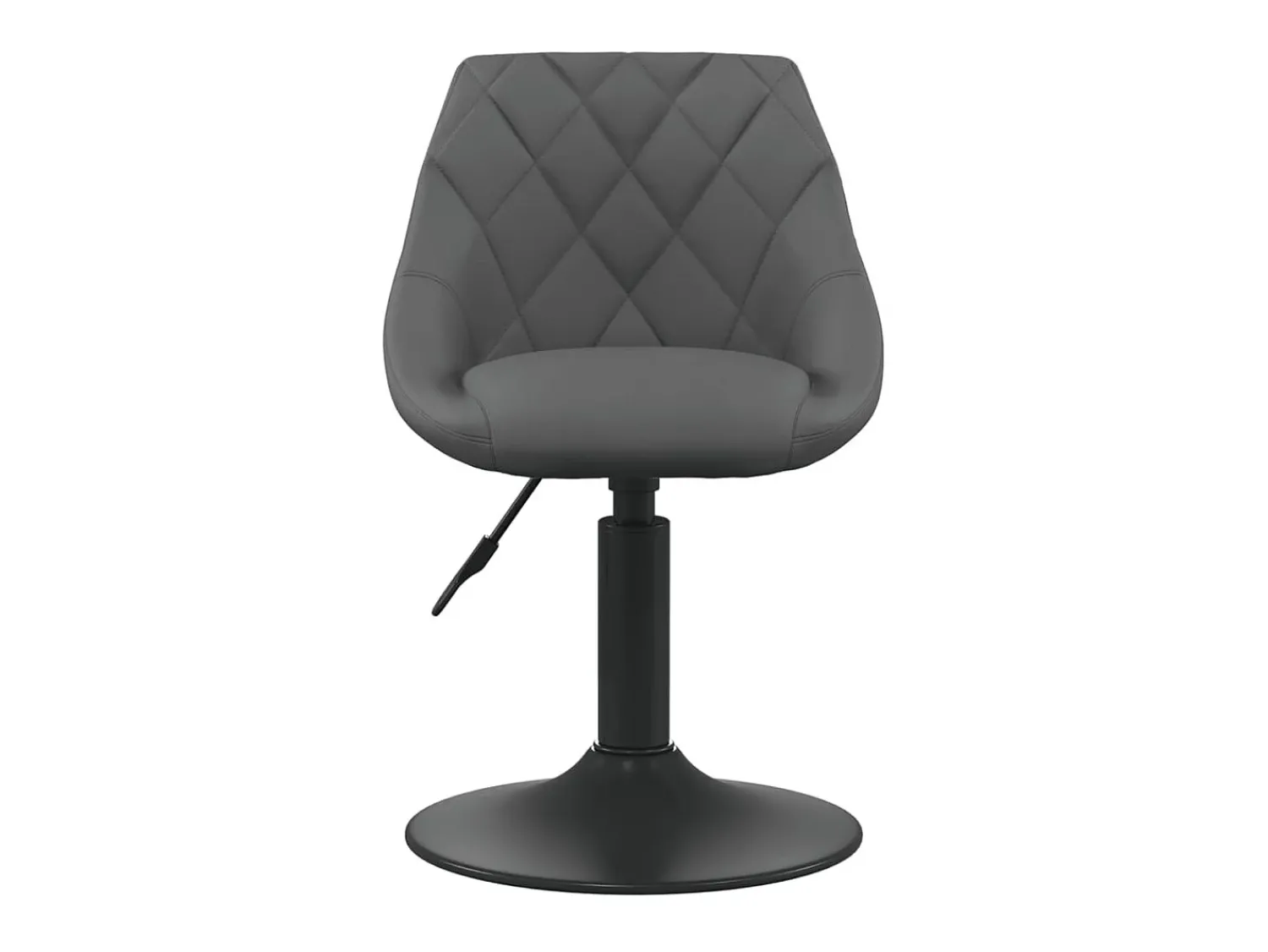 Poltrona| Cadeiras de jantar giratórias 2 pcs veludo -escuro PT586181 Cinzento