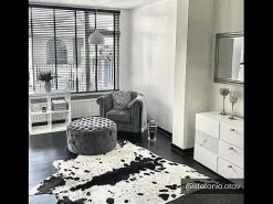 Vente-unique Cadeirão confort CHESTERFIELD - Veludo antracite^ Poltrona