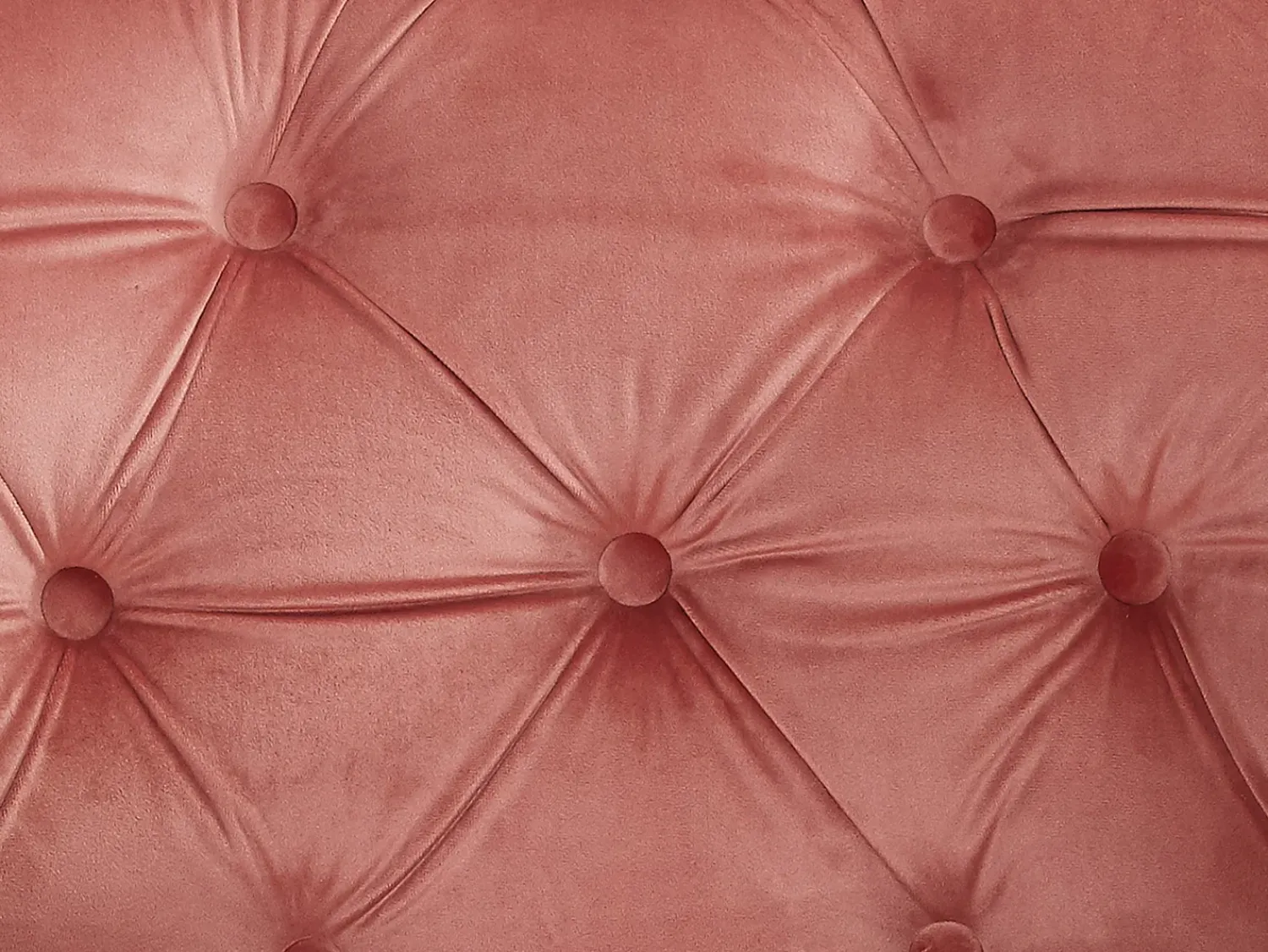 Poltrona|Vente-unique Cadeirão conforto em veludo roa pastel - CHESTERFIELD Rosa claro