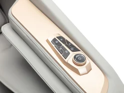 Poltrona*Vente-unique Cadeirão de massagens pele sintética, sistema gravidade zero cinza MOWATA Cinzento