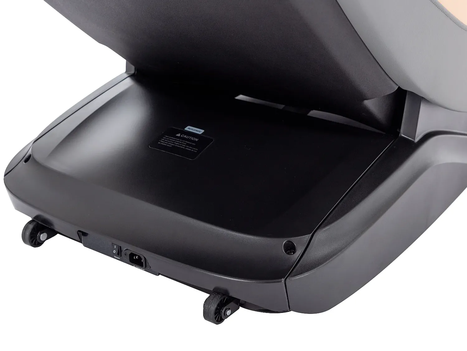 Poltrona*Vente-unique Cadeirão de massagens pele sintética, sistema gravidade zero cinza MOWATA Cinzento