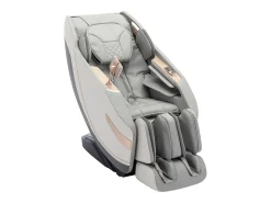 Poltrona*Vente-unique Cadeirão de massagens pele sintética, sistema gravidade zero cinza MOWATA Cinzento