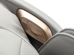 Poltrona*Vente-unique Cadeirão de massagens pele sintética, sistema gravidade zero cinza MOWATA Cinzento