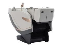 Poltrona*Vente-unique Cadeirão de massagens pele sintética, sistema gravidade zero cinza MOWATA Cinzento